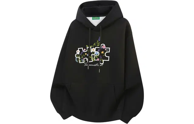 Sesame Street Embroidered Floral Hoodie