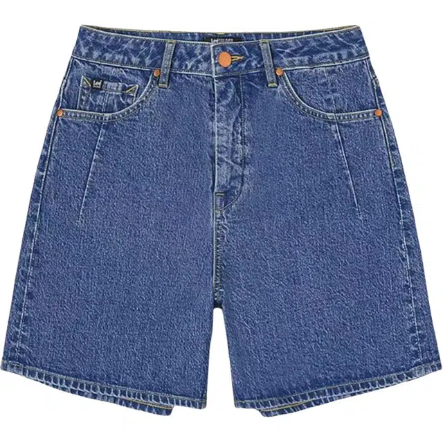 如续 复古经典青春校园五分百搭甜酷风时尚修身显瘦牛仔短裤 女款