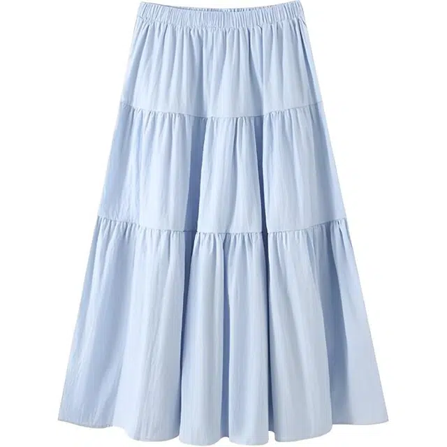 THREE French Style A-Line Skirt