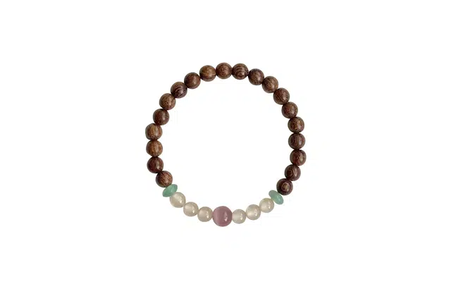 迎百宝 风生水起 新中式国风国潮复古 时尚简约 鸡翅木 手串 男女同款情侣款