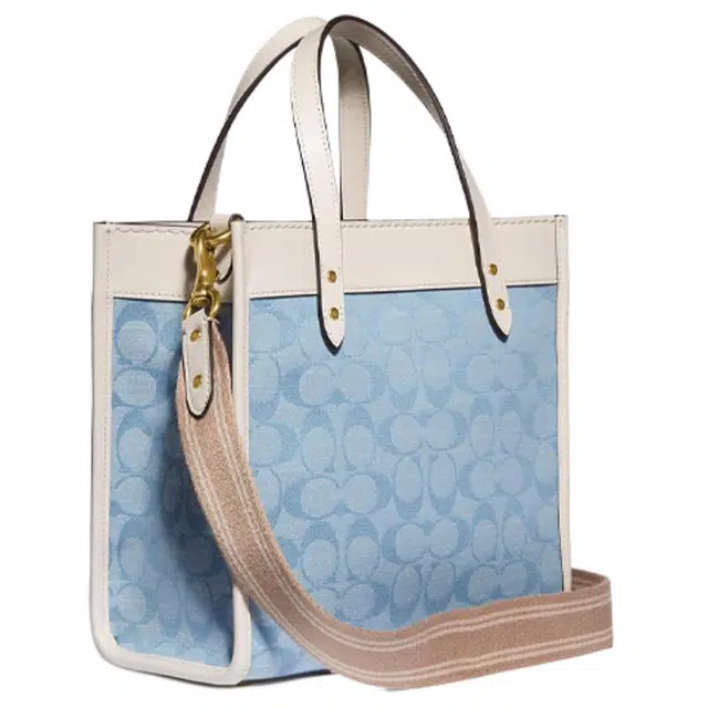 COACH Field 22 Chambray Tote