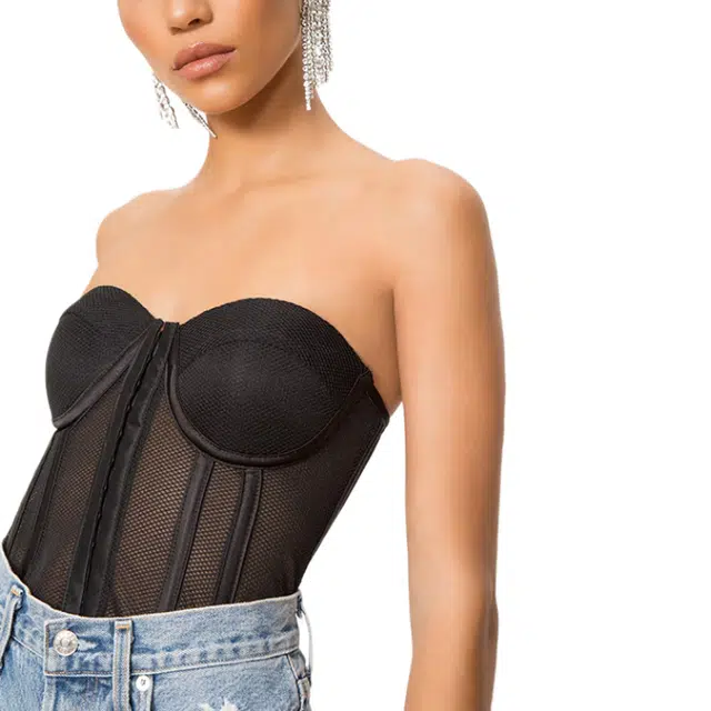SUPERDOWN Jeanine Mesh Corset