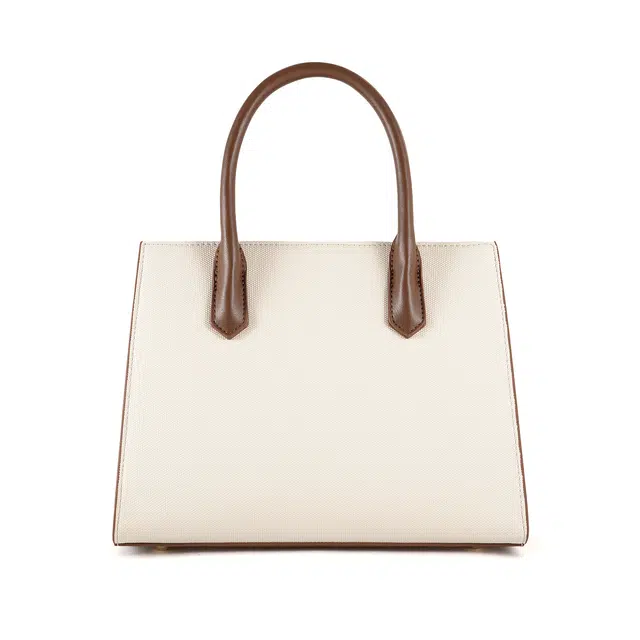 维尼奥 品牌大气国风刺绣妈妈包高颜值新中式时尚优雅母亲气质女包简约百搭休闲通勤包 合成革 手提包单肩斜挎 女款 棕白