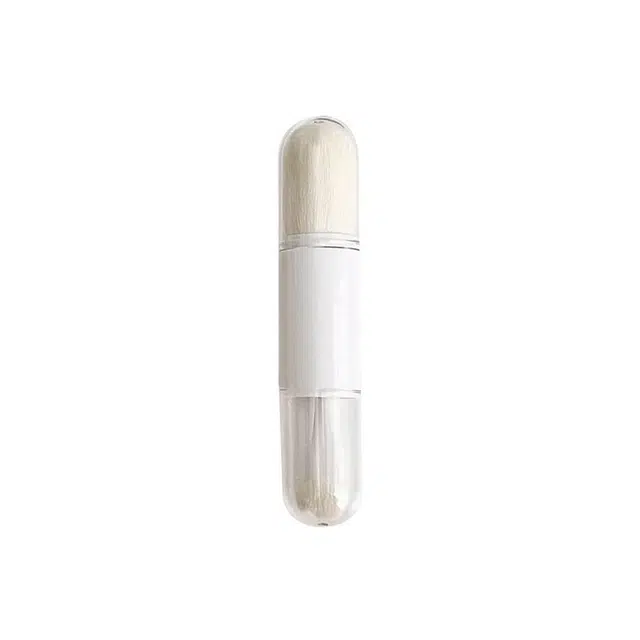 顽顽  四合一化妆刷美妆工具迷你设计眼部刷肤色伸缩化妆刷便携式多功能散粉刷眼影刷