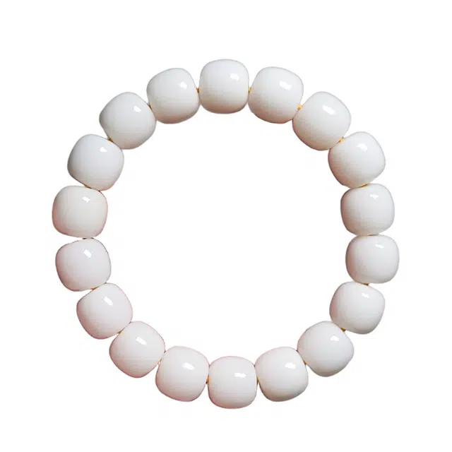 素于 多巴胺温柔可爱气质小众设计极简主义高级感国潮新中式轻奢念珠文玩百福具臻盘玩#好运 菩提根 手串 男女同款情侣款