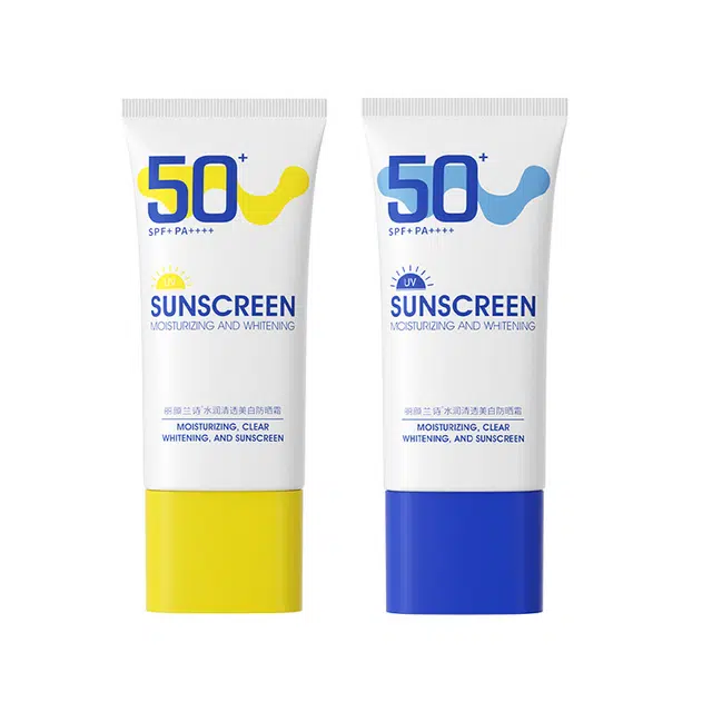 丽颜兰诗 防晒霜通用水润清透美白防晒霜 保湿 干皮中性皮