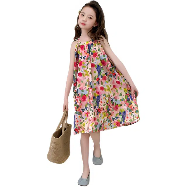 天才小熊连衣裙 透气亲肤舒适 中小童