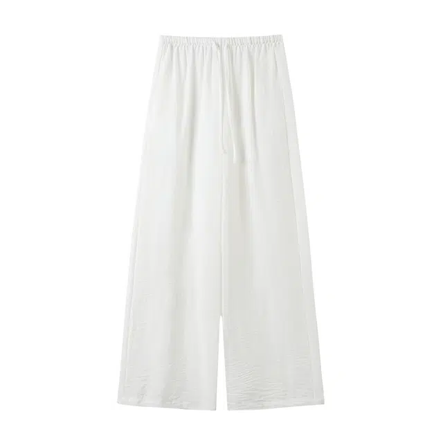 思蓓儿 显瘦宽松窄版大码松紧腰休闲裤 女款