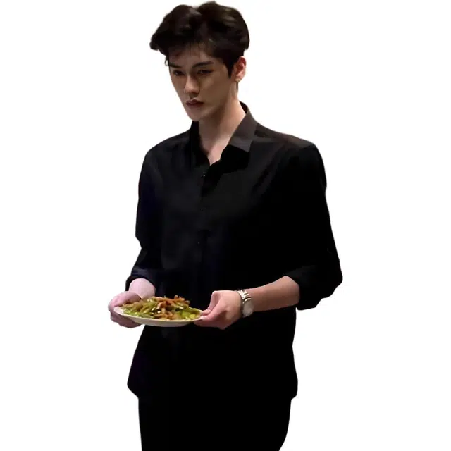 徐百货 美式雅痞风修身长袖意式那不勒斯西装内搭高级感衬衫 男女同款