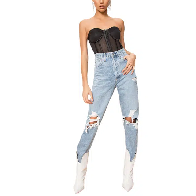 SUPERDOWN Jeanine Mesh Corset