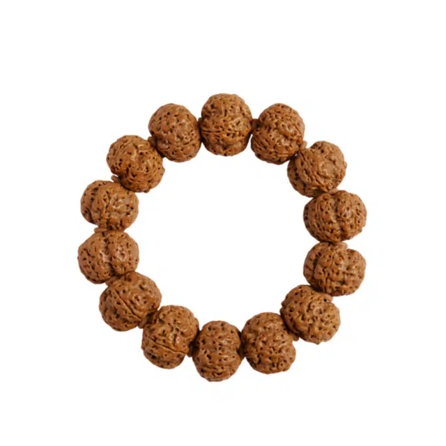 宣华意 新中式国风精品爆肉五星龙纹高端精选文玩#好运 金刚菩提 手串 男女同款情侣款