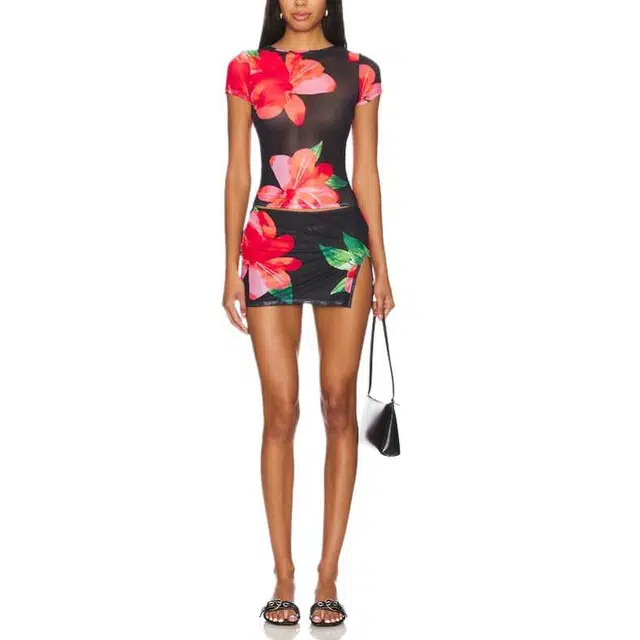 SUPERDOWN Destynee Skirt Set