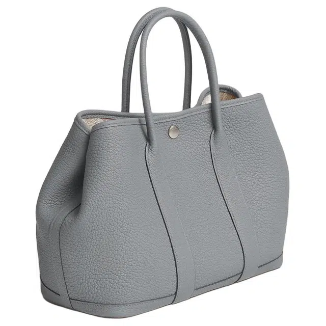 HERMES Garden Party 30 Negonda P0 Gris Pantin