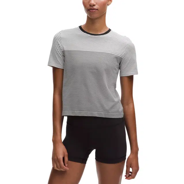 lululemon Classic-FitMarinerStripeSilverescent T