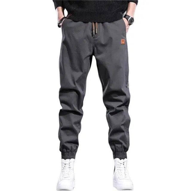 炳盛 高端工装休闲裤男夏季宽松束脚男裤百搭痞帅哈伦裤男装 男女同款