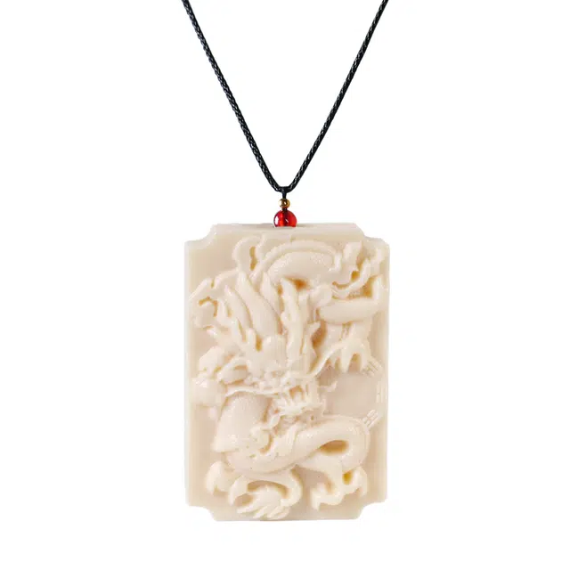 嫒柯 新中式小众高级感文玩佛珠百搭小清新轻奢招财转运珠国潮盘玩金玉满堂财运亨通#好运 象牙果 吊坠 男女同款情侣款