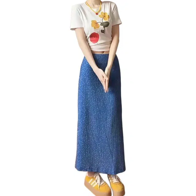 沐晓欣 休闲简约舒适时尚裙装套装 女款