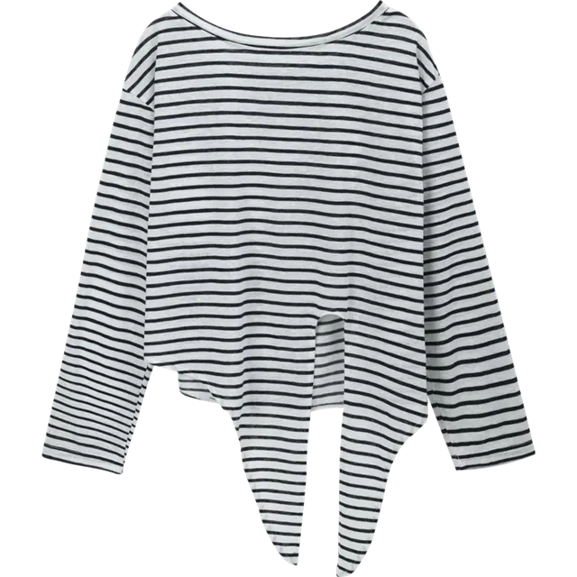 谜秀 慵懒气质显瘦打结裙装套装 女款 灰色