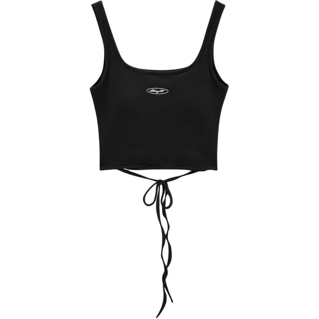 爱依服 美式个性辣妹纯色百搭吊带背心 女款