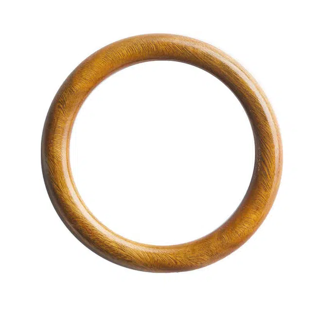 【檀香蕴福】 缇克玺 新中式古风旗袍禅意小众复古民族风招财纳福实心简约文艺中式 绿檀 手镯 男女同款情侣款