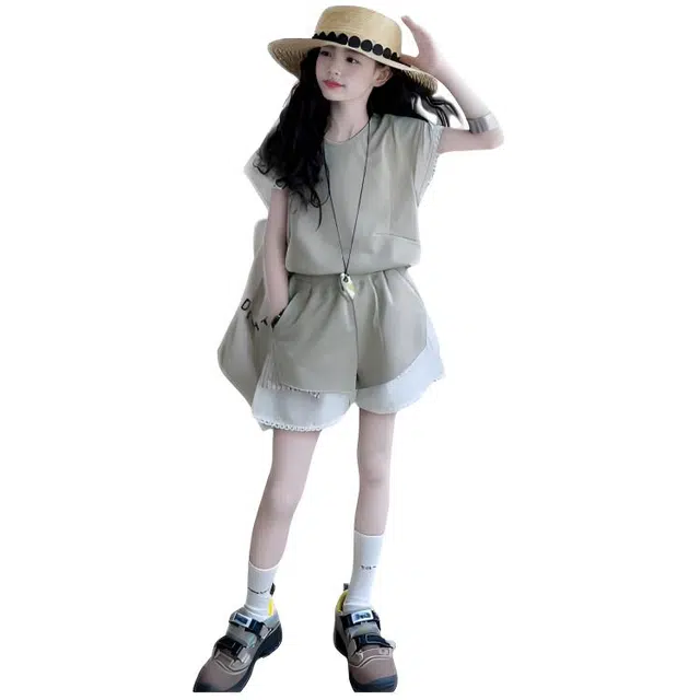 比比我休闲运动套装 洋气时髦 中小童