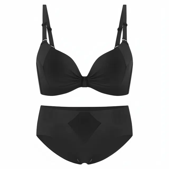 潞优野 收副乳小胸聚拢显大无钢圈内衣裤套装 女款