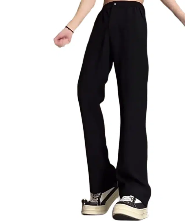 徐百货 冰丝凉感垂感微喇休闲西装裤 男女同款