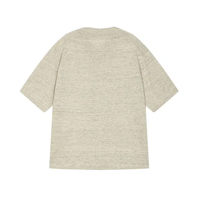 速写 宽松透气时尚简约短袖衬衫 男款