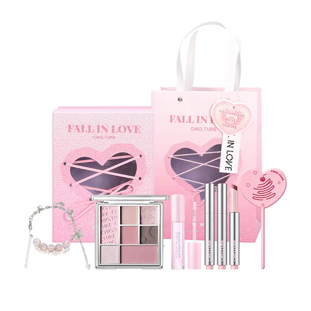 稚优泉 无限星光彩妆礼盒 易上色自然玻璃唇