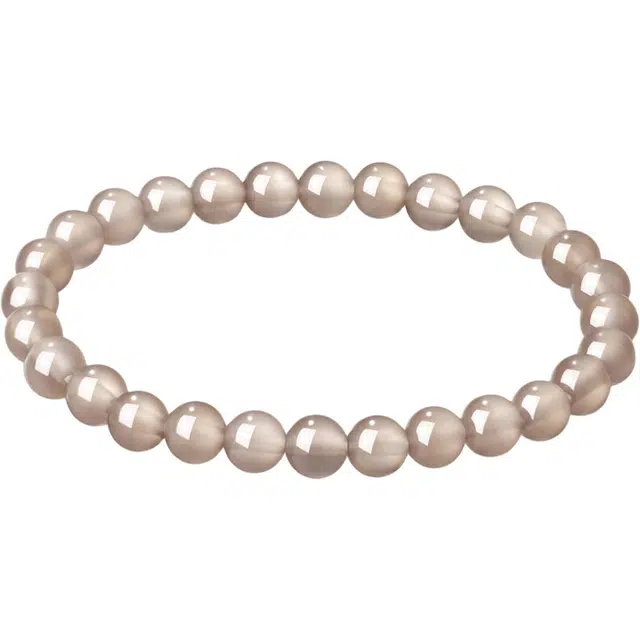 老凤祥 暗夜流光 神秘感高级气质轻奢国风 时尚百搭日常通勤精致配饰 恋爱约会精美礼盒 好运天然 玛瑙 手串 男女同款情侣款