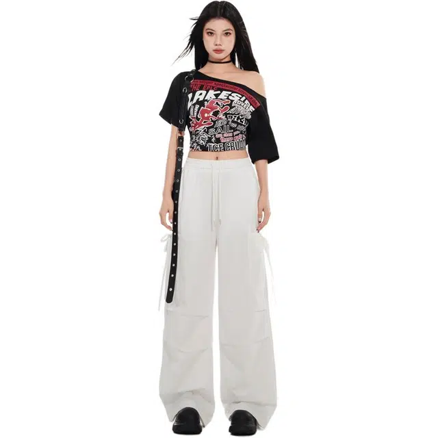 玫丝朵 简约百搭时尚舒适休闲裤 女款