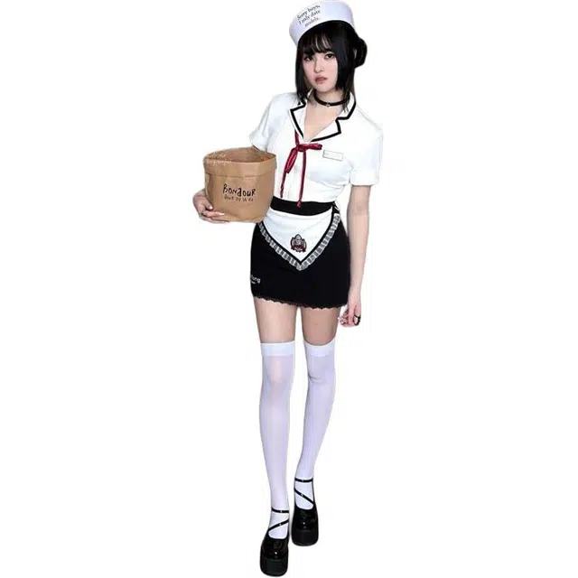 哒头下雨不愁 休闲简约通勤百搭裙装套装 女款