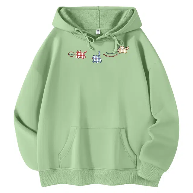 棉致 百搭舒适时尚简约长袖卫衣 女款