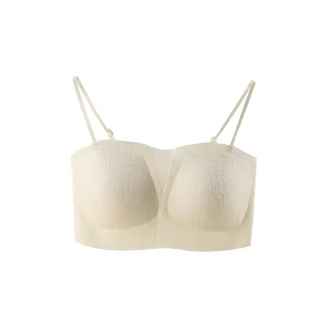 欧迪芬 裸感无痕冰丝轻薄透气软支撑上托聚拢防下垂收副乳夏季冰凉感细肩带文胸 女款