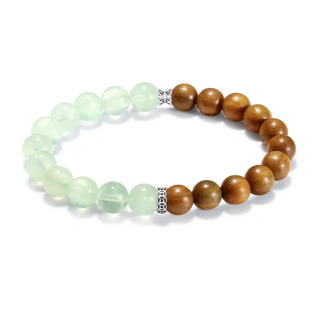 【普陀山官方已过香】 普陀山文创 平安顺遂 祥瑞随行 复古文玩 时来运转 幸运不断 事事顺心 绿檀 手串 男女同款情侣款