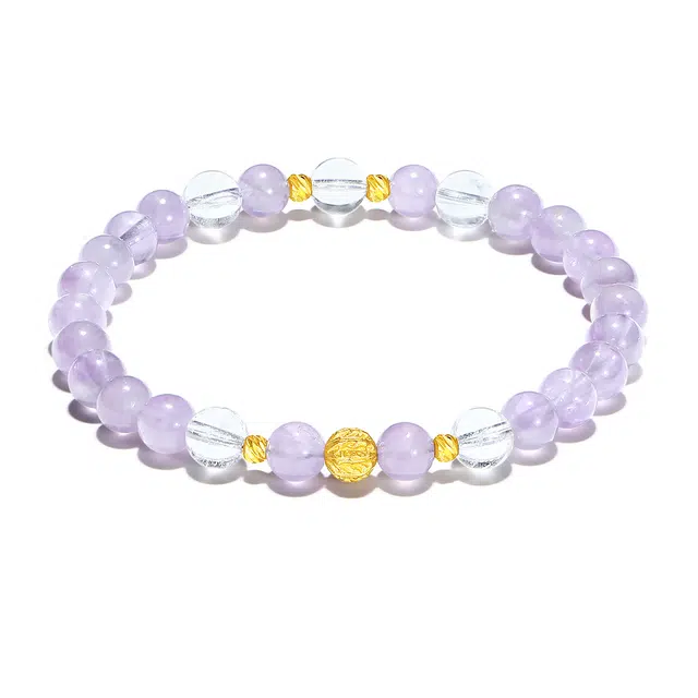 【普陀山官方已过香】 普陀山文创 高级感静心凝神转运珠净化磁场时来运转九紫离火能量提升运势#好运 紫水晶 手串 男女同款情侣款