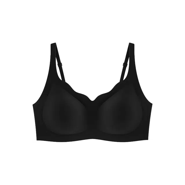 艾诗塔 无痕内衣小胸聚拢文胸提拉防下垂收副乳薄款美背舒适胸罩 女款