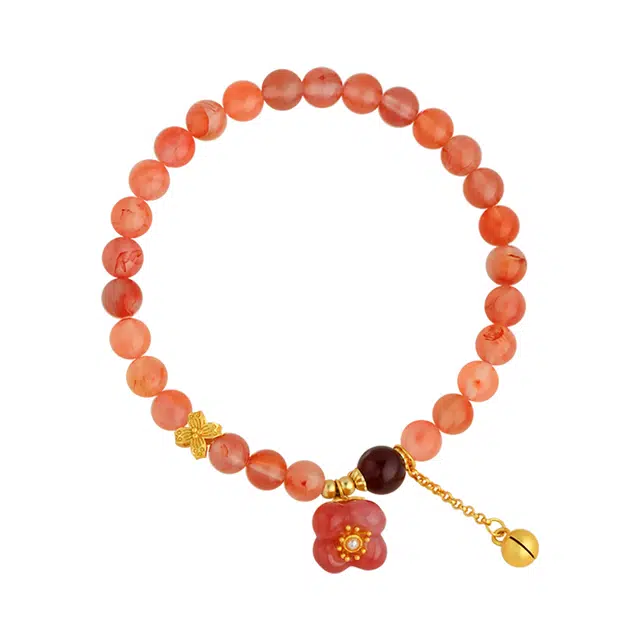 【招桃花 好运爆棚】 凤凰涅磐 转运珠#幸运配饰 轻奢高级感 国风新中式原创首饰天然 玛瑙 手串 女款