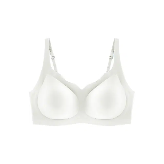 艾诗塔 无痕内衣小胸聚拢文胸提拉防下垂收副乳薄款美背舒适胸罩 女款
