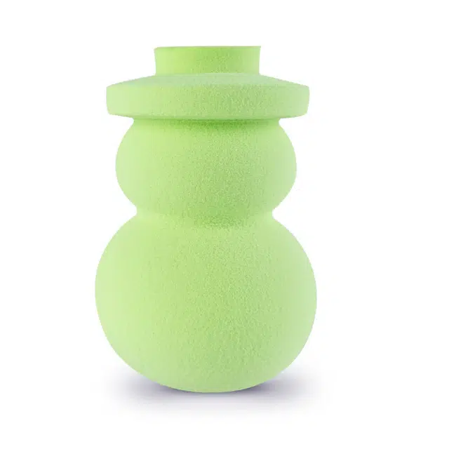 顽顽  造型可爱梦幻星球圣诞树创意非乳胶粉扑异形雪人柔软多用途美妆蛋 打底易上妆柔软