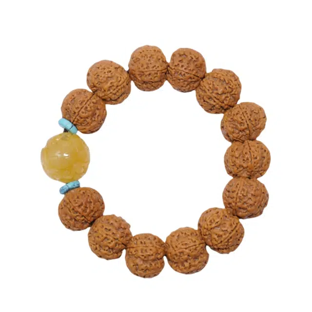 宣华意 大爆肉精品六瓣原籽盘玩佛珠转运珠好运 金刚菩提 手串 男女同款情侣款