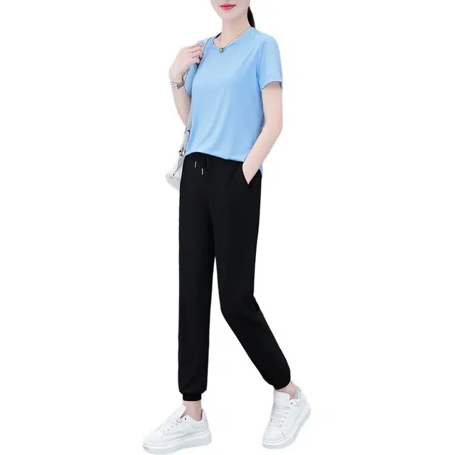 左岸 简约通勤百搭舒适休闲套装 女款