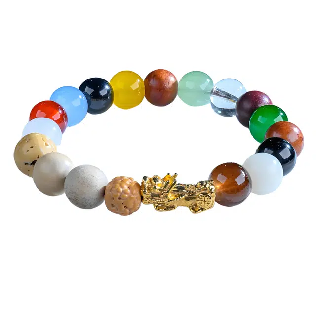 灵晔 民族风文玩佛珠 招财纳福 财源广进#好运 菩提子/菩提籽 手串 男女同款情侣款