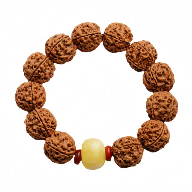 宣华意 【收藏级】精品 五瓣龙纹正宗盘玩佛珠念珠#好运 金刚菩提 手串 男女同款情侣款