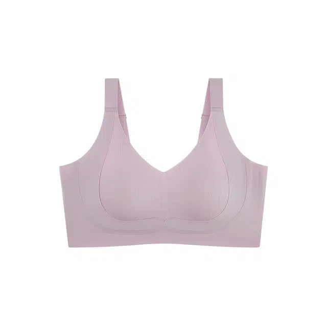 艾诗塔 内衣夏薄款大胸显小防下垂收副乳提拉舒适无痕调整塑形文胸 女款