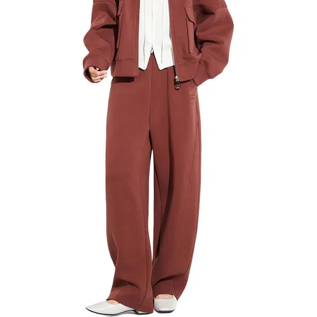 木果果木 抽绳阔腿松紧腰宽松百搭长裤休闲裤 女款