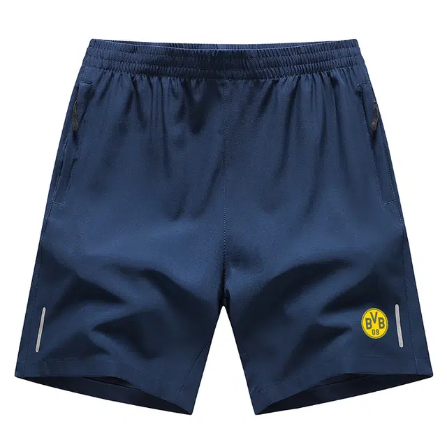 普鲁士多特蒙德 美式速干透气宽松百搭健身跑步训练运动休闲短裤 男女同款