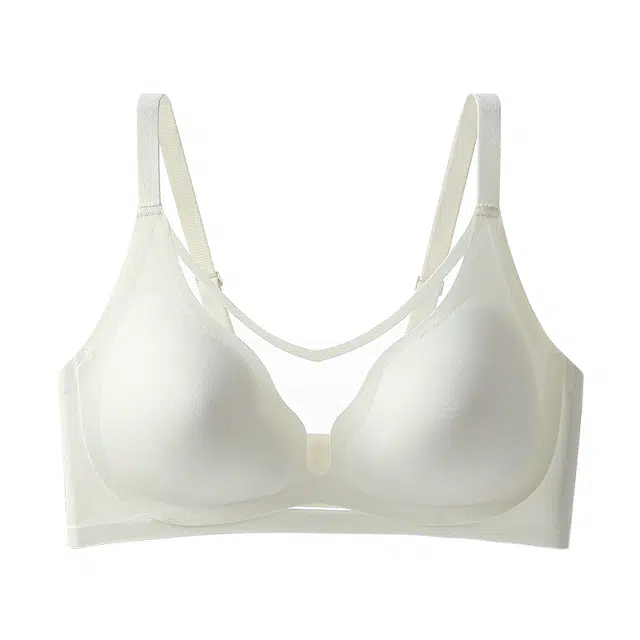 草本初色 小胸聚拢轻薄无痕无钢圈舒适收副乳防下垂美背文胸 女款