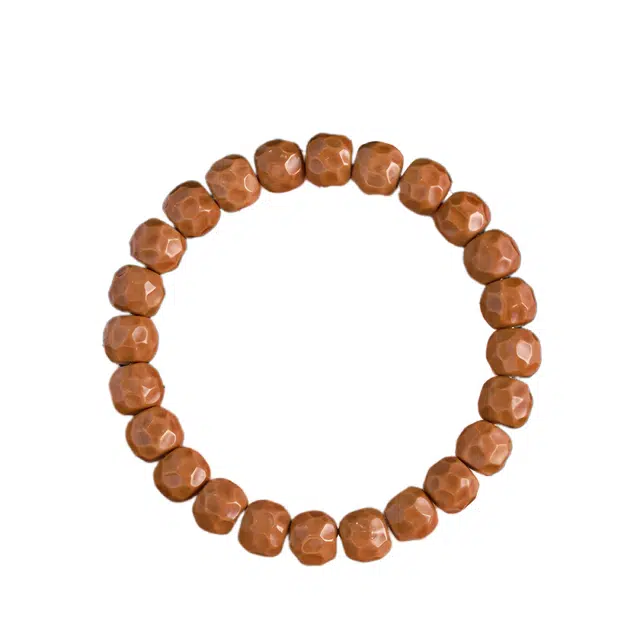 宣华意 手工雕刻磐石全品无相陨石奶酪佛珠文玩#好运 猴头核桃 手串 男女同款情侣款