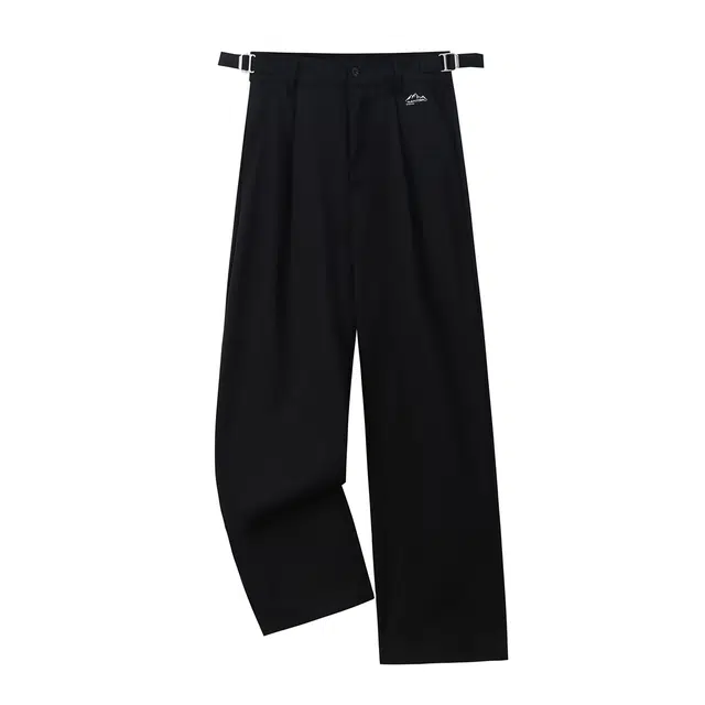 虫小绿 高街复古潮牌垂感通用抽绳时尚运动长裤休闲裤 男女同款